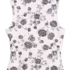 Топ с цветочным принтом