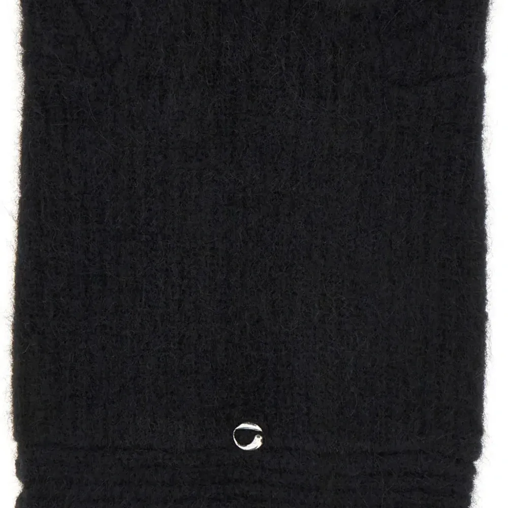 вязаная шапка бини