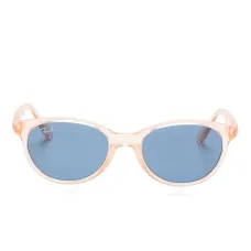 Солнцезащитные очки в овальной оправе