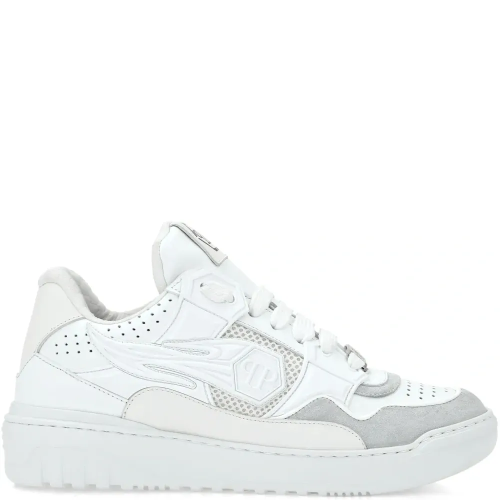 Кроссовки со вставками