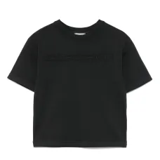 Футболка с нашивкой-логотипом