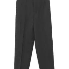 Зауженные брюки с завышенной талией