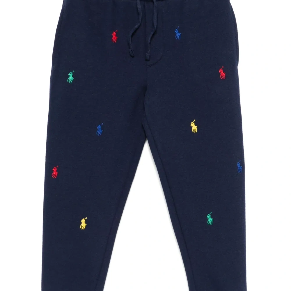 Спортивные брюки с логотипом Polo Pony