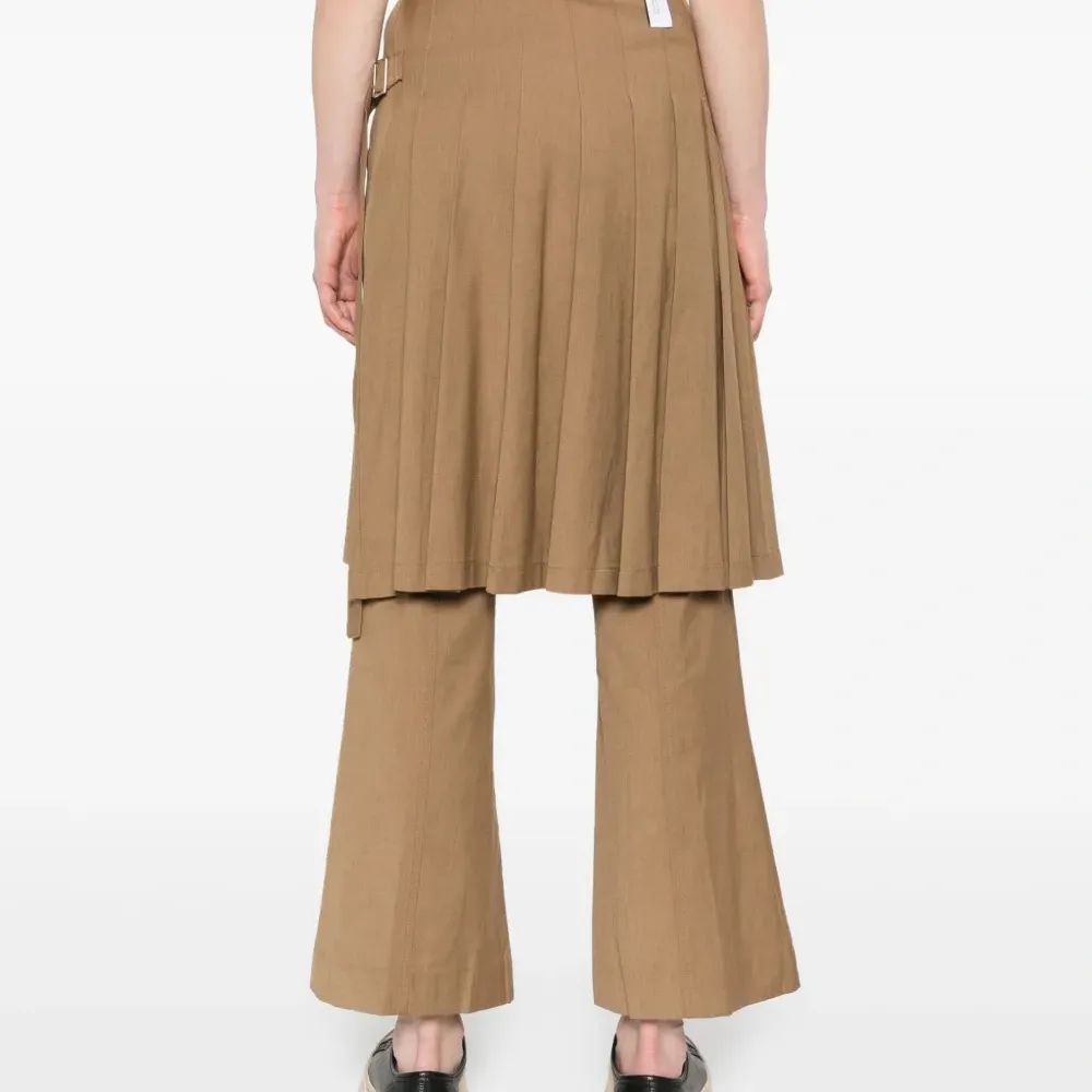 Брюки со складками