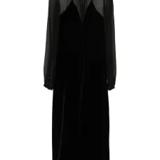 Бархатное пальто миди Бархатное пальто миди