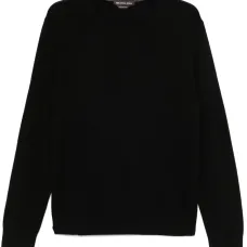 Свитер с вышитым логотипом