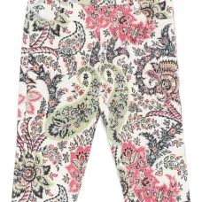 Брюки с цветочным принтом