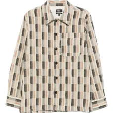 шерстяной пиджак в клетку