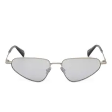 Солнцезащитные очки с геометрической оправой