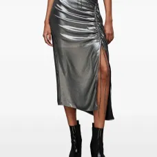 Юбка Carla с разрезом сбоку и кулиской