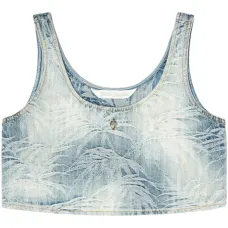 Джинсовый топ Palms