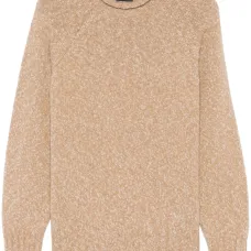 Меланжевый свитер