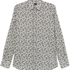 Рубашка с цветочным принтом