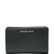 Кошелек среднего размера из зернистой кожи