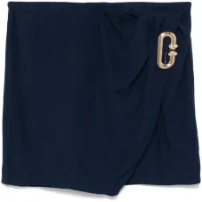 Драпированная мини-юбка