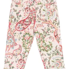 Брюки с принтом пейсли