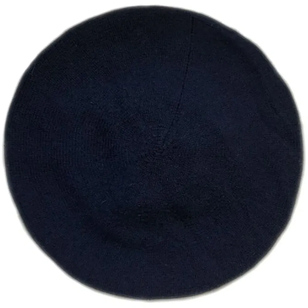 Кашемировый берет с вышивкой Lion