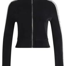 Бархатный кардиган на молнии