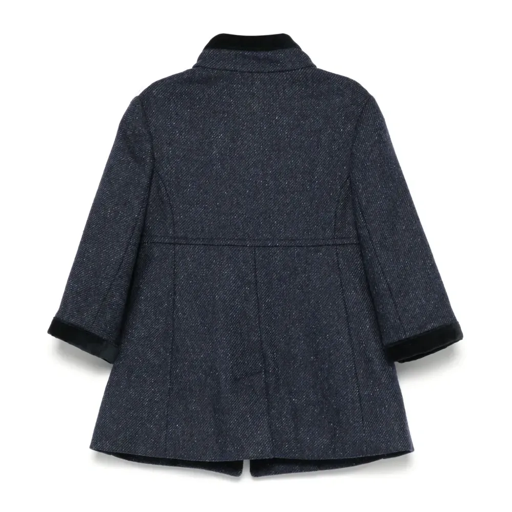 Твиловое пальто