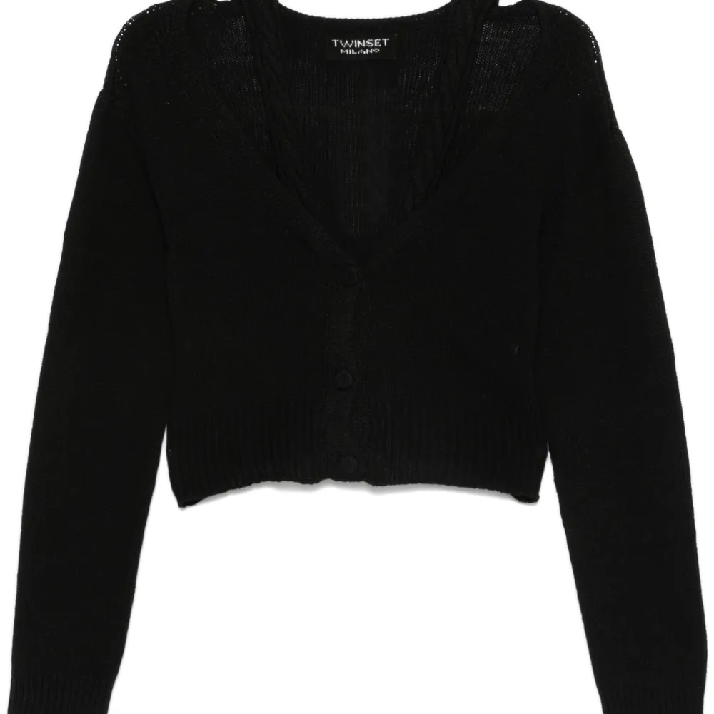 Укороченный кардиган из коллаборации с Marco Rambaldi