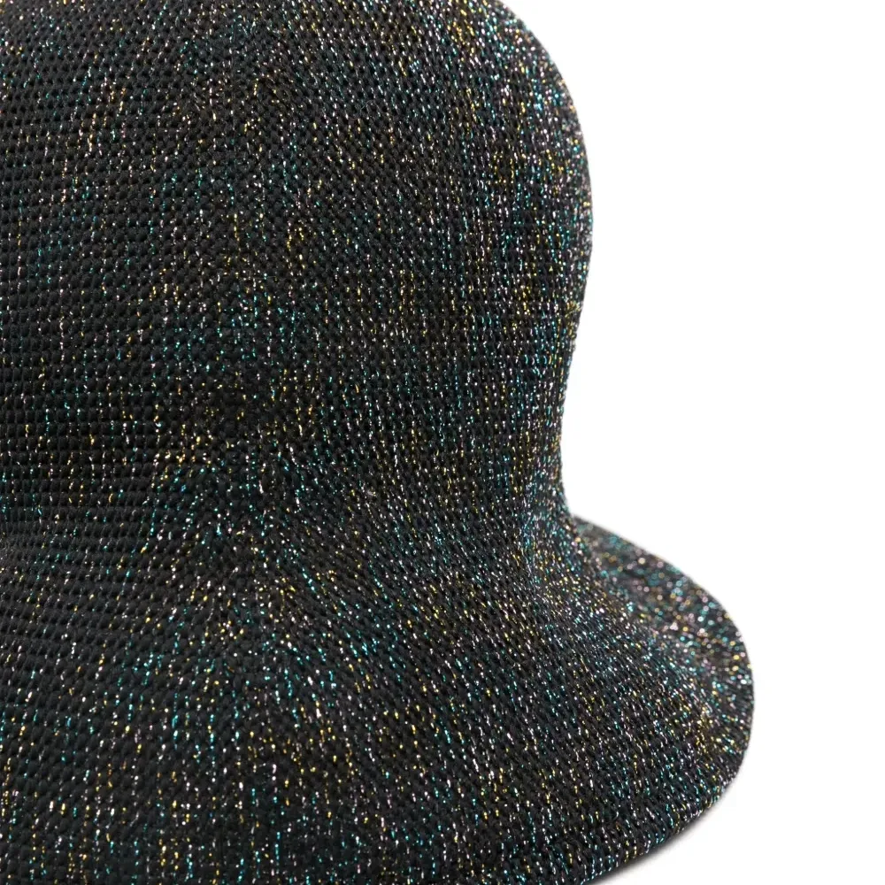 Панама из ткани ламе