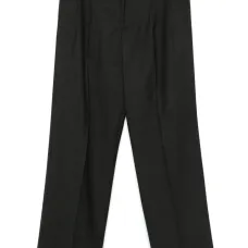 Брюки широкого кроя со складками Брюки широкого кроя со складками
