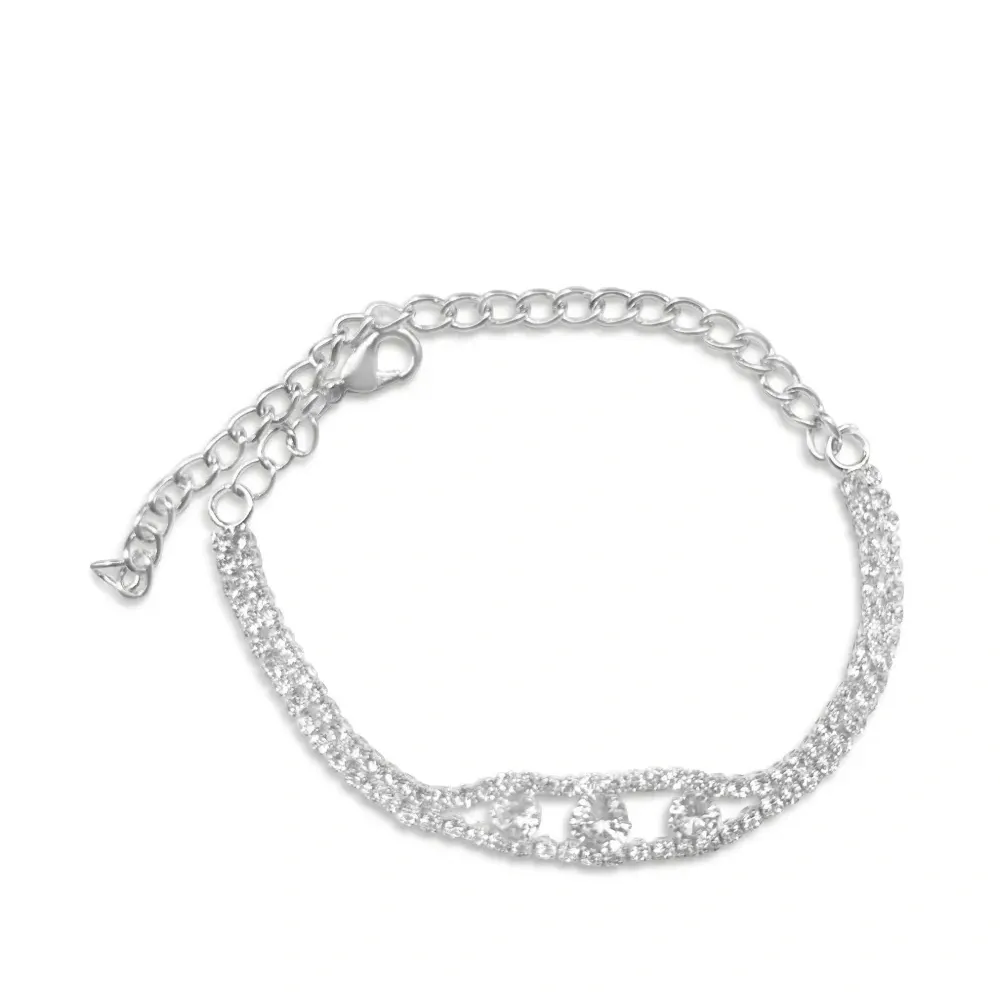 Браслет со стразами