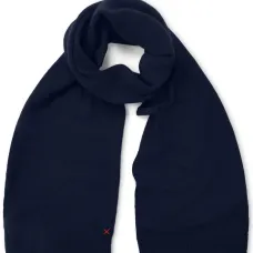 Шарф с декоративной строчкой