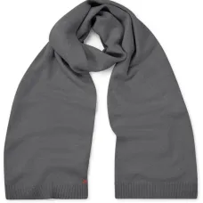 Шарф с декоративной строчкой