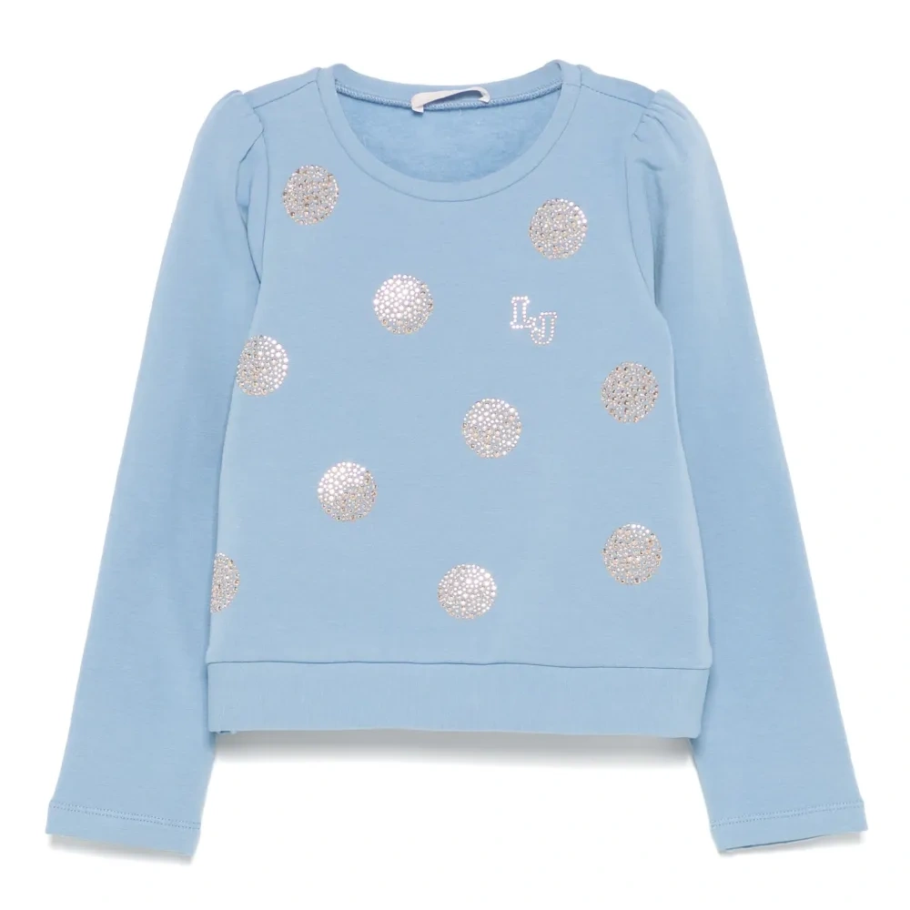 Толстовка в горох с кристаллами