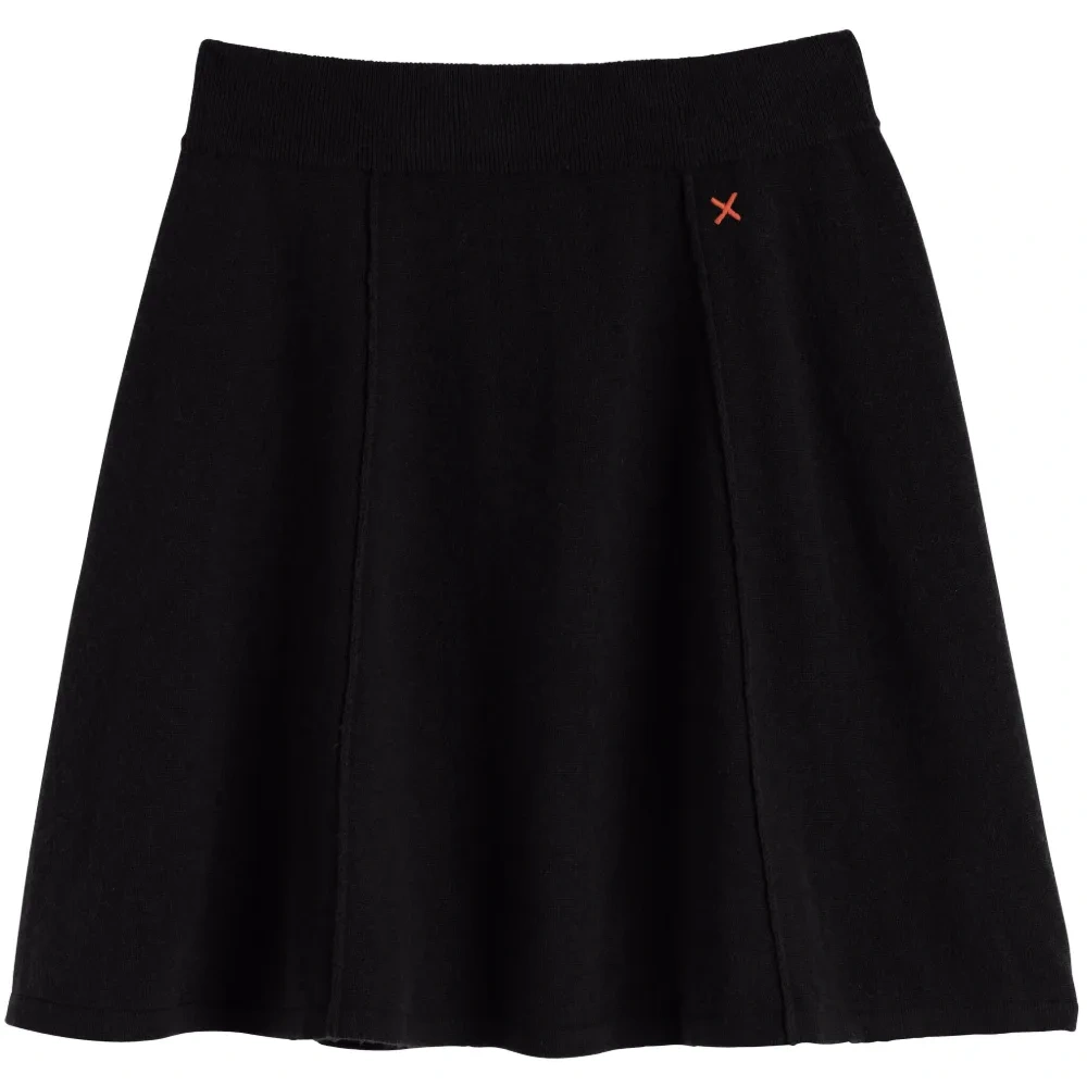 Вязаная юбка мини