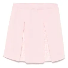 Жаккардовая юбка мини с логотипом FF