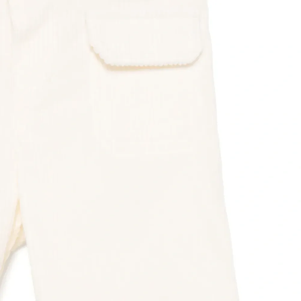 Брюки с вышитым логотипом