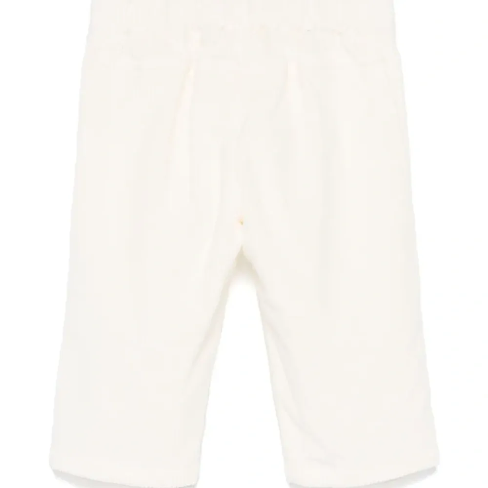 Брюки с вышитым логотипом