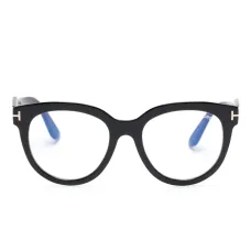 Очки в оправе 'кошачий глаз'