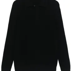 Рубашка поло в рубчик