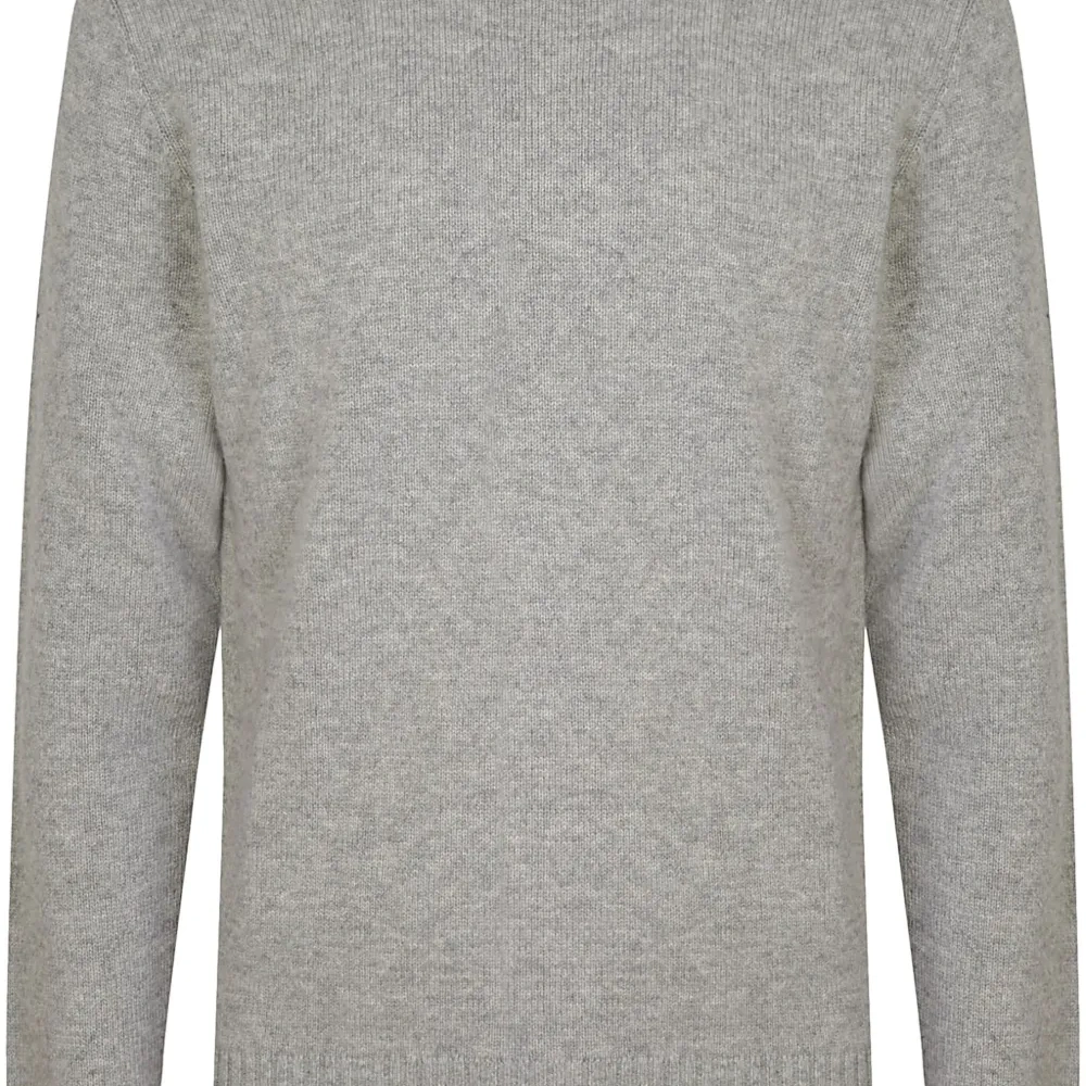 Джемпер с круглым вырезом