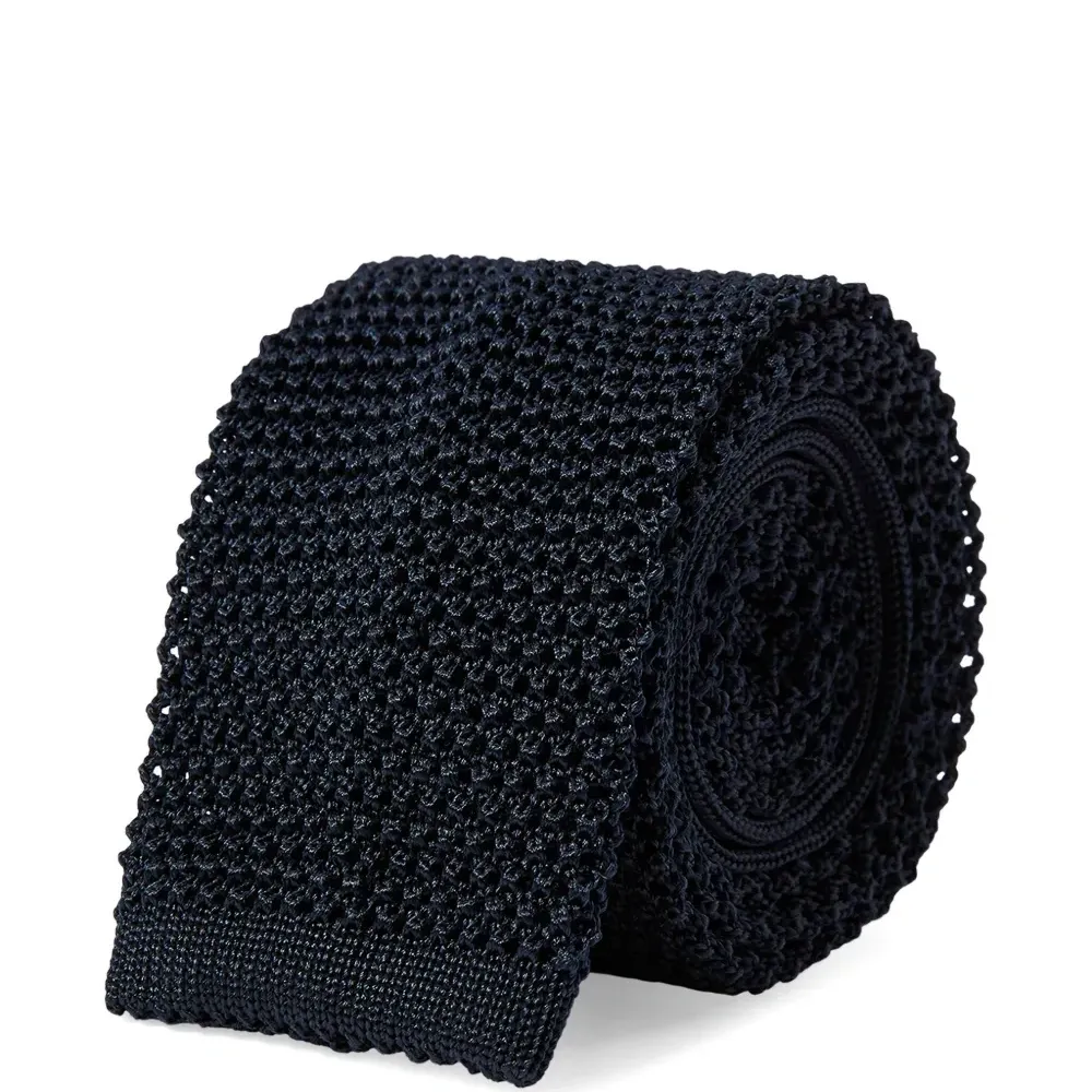 Галстук из супервязаного трикотажа