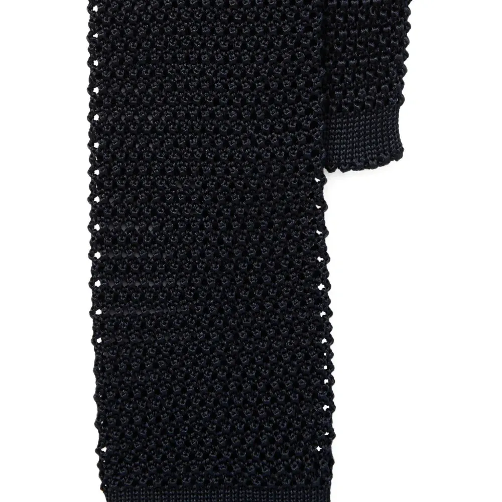 Галстук из супервязаного трикотажа