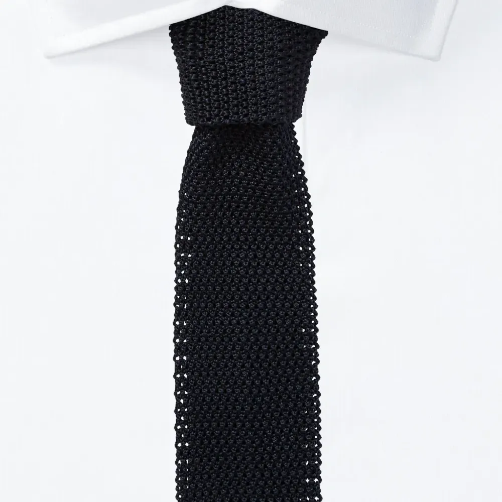 Галстук из супервязаного трикотажа