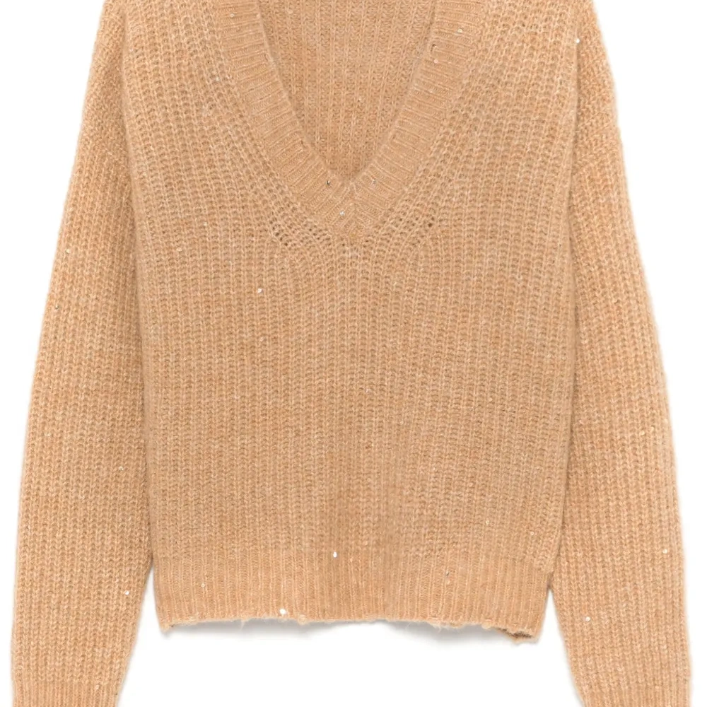 Свитер с пайетками