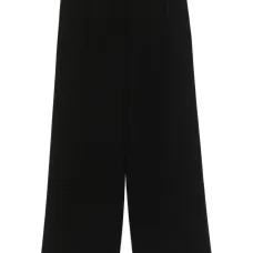 Креповые брюки с эластичным поясом