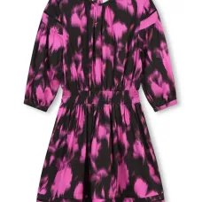 Платье с абстрактным принтом