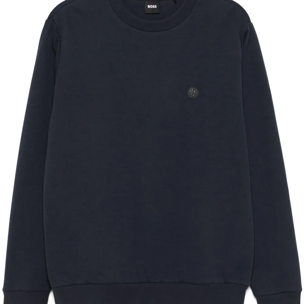 Толстовка с круглым вырезом