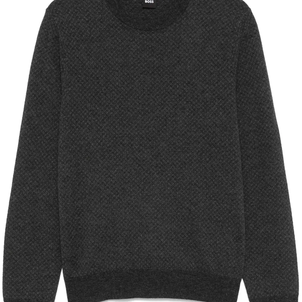 Жаккардовый свитер с узором