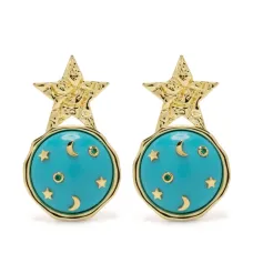 Серьги star galaxy