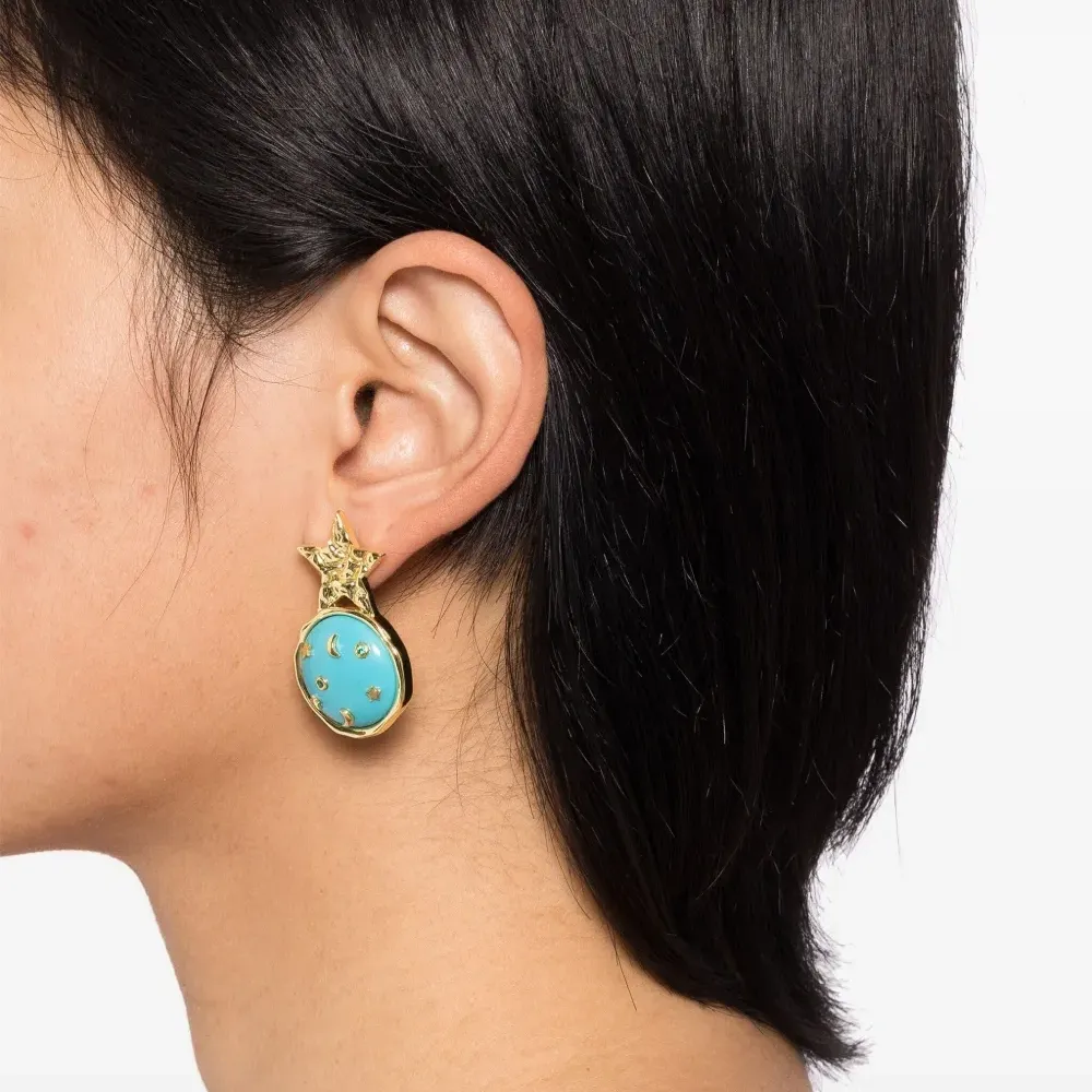 Серьги star galaxy