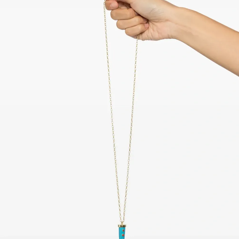 Колье с бирюзой