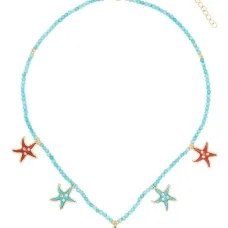 Колье с бирюзой