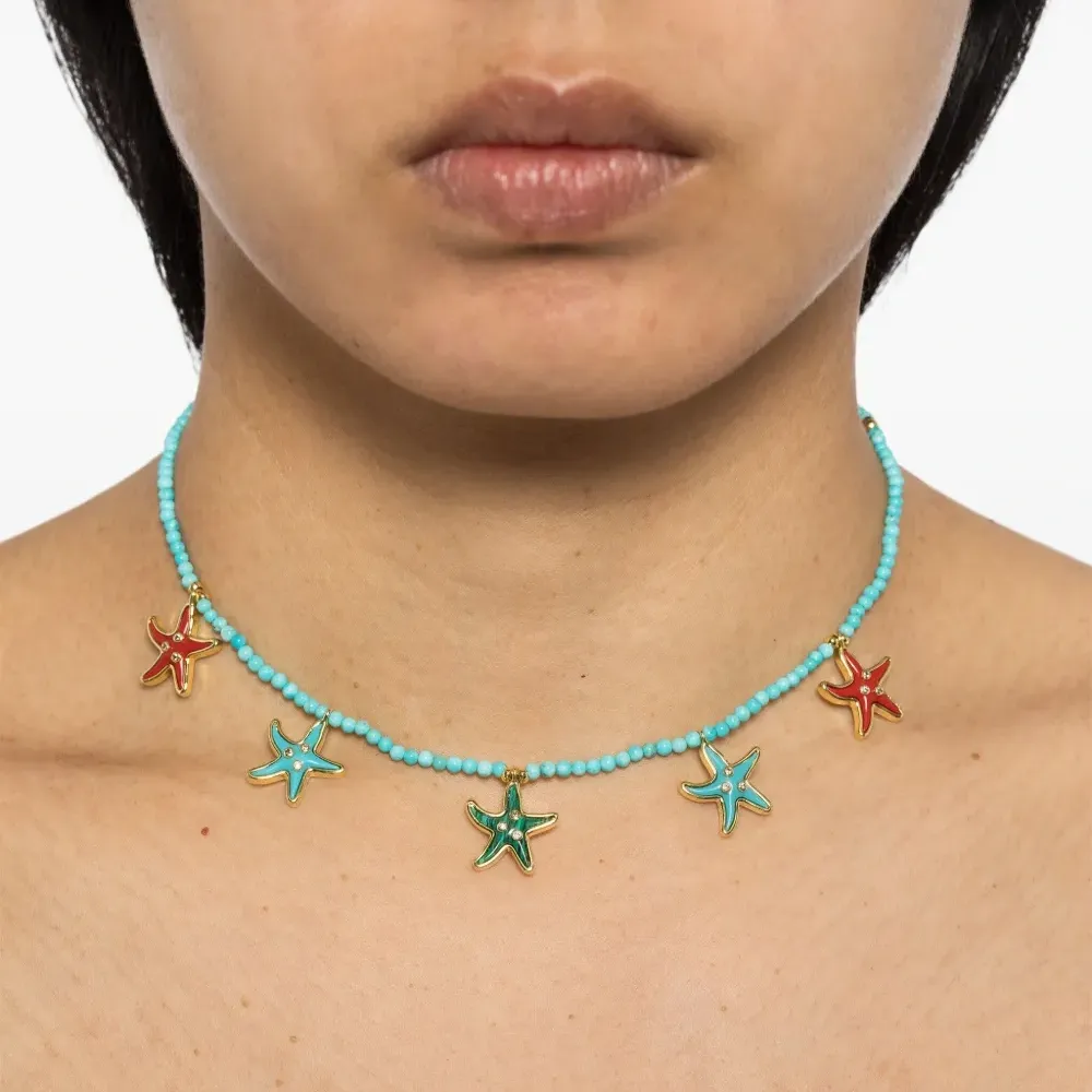 Колье с бирюзой